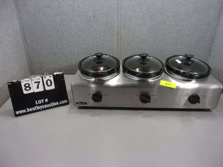 BELLA 3POT COOKER Bentley & Associates, LLC