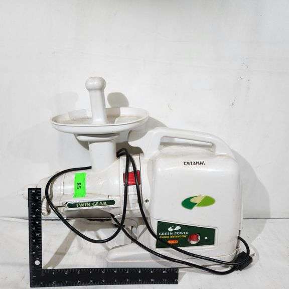 GREEN POWER JUICE EXTRACTOR Bentley & Associates, LLC