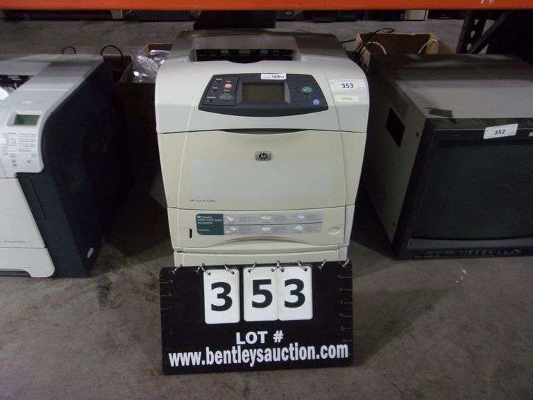 HP LASERJET 4350N LASER PRINTER - Bentley & Associates, LLC