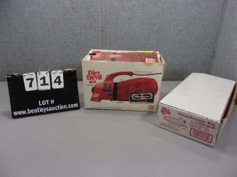 ROYAL DIRTDEVIL HAND VACUUM & ATTACHMENT KIT Bentley & Associates, LLC