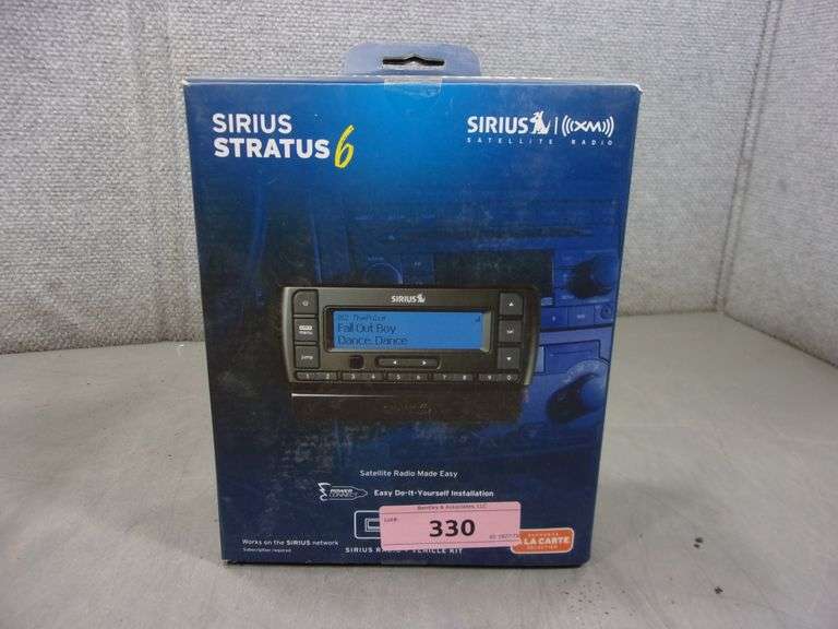 SIRIUS STRATUS 6" CAR RADIO Bentley & Associates, LLC