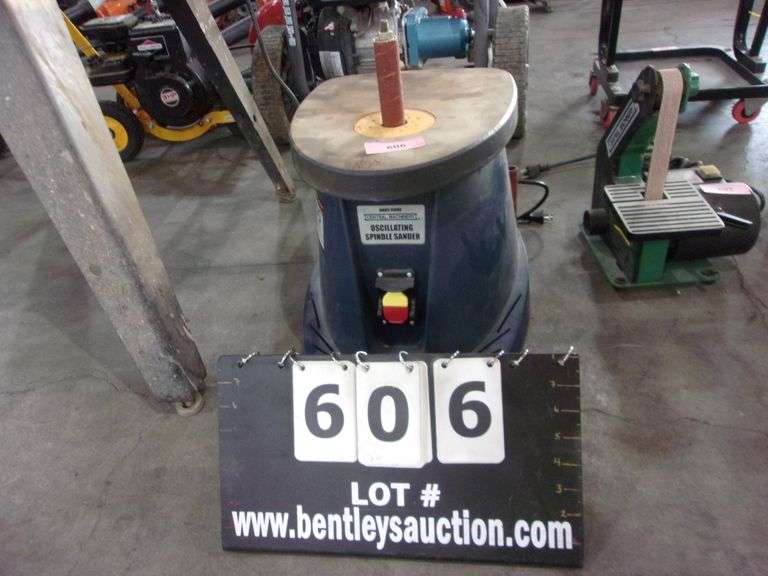 CENTRAL MACHINERY MODEL95088, OSCILLATING SPINDLE DRUM SANDER