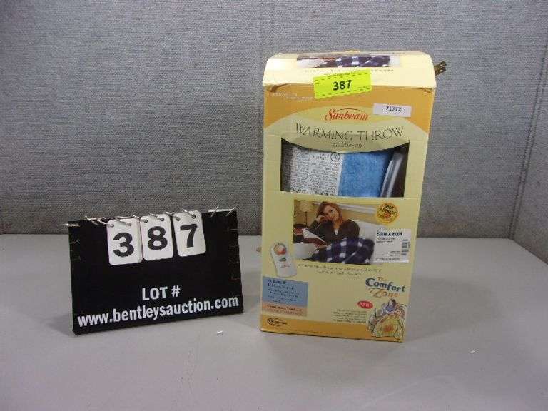 SUNBEAM WARMING THROW BLANKET Bentley & Associates, LLC