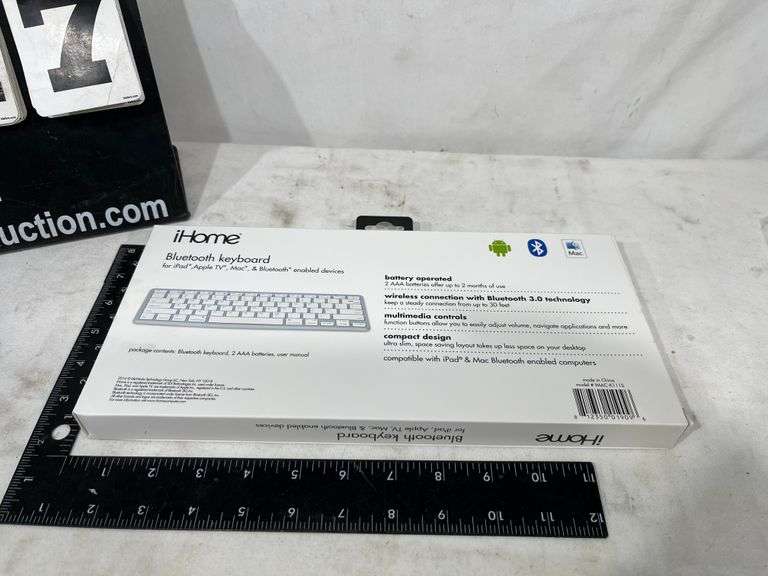 IHOME IMACK111S BLUETOOTH KEYBOARD Bentley & Associates, LLC