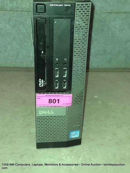 DELL OPTIPLEX 7010 CORE I3 DESKTOP NO POWER CORD Bentley