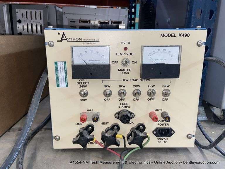 AVTRON K490 CONTROL - Bentley & Associates, LLC
