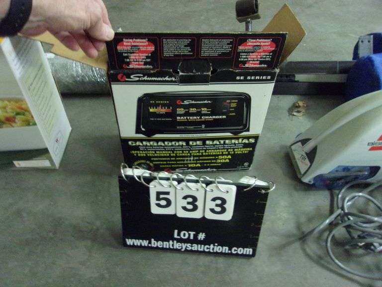 SCHUMACHER SE SERIES BATTERY CHARGER - Bentley & Associates, LLC