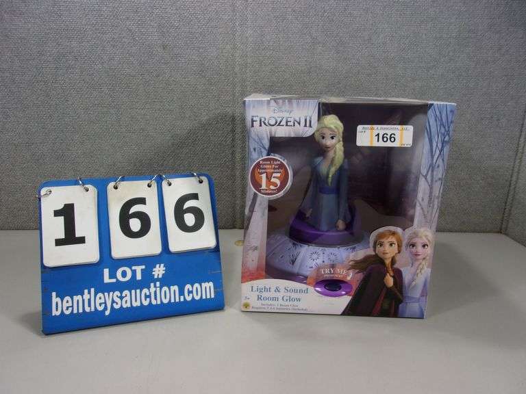 DISNEY FROZEN II LIGHT & SOUND ROOM GLOW **DAMAGED PACKAGING