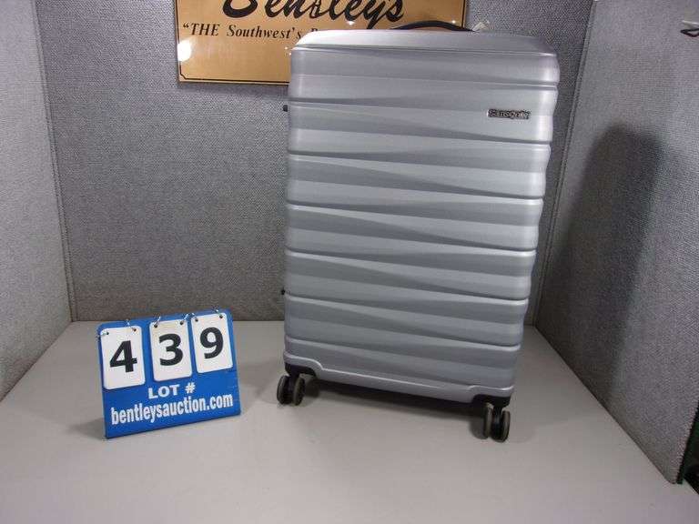 SAMSONITE GRAY HARD SHELL LUGGAGE Bentley & Associates, LLC