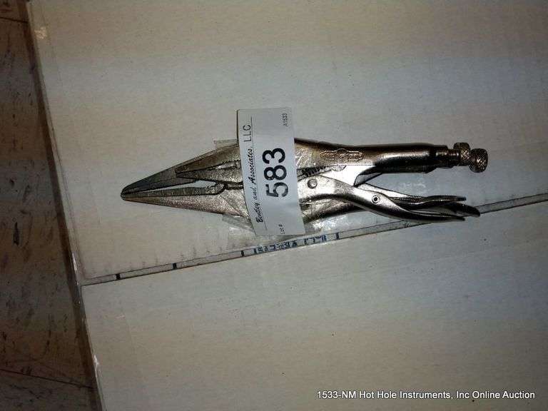 NEEDLE NOSE VISE GRIPS (2X MONEY) Bentley & Associates, LLC