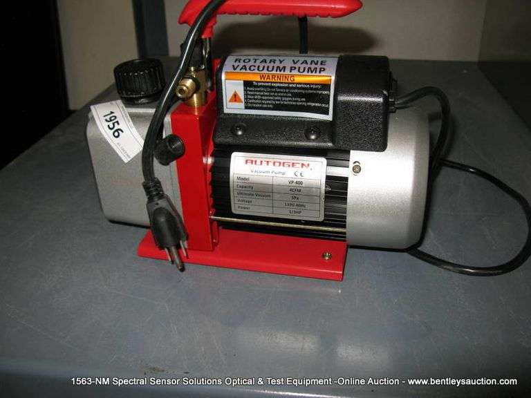 AUTOGENVACUUM PUMP Bentley & Associates, LLC