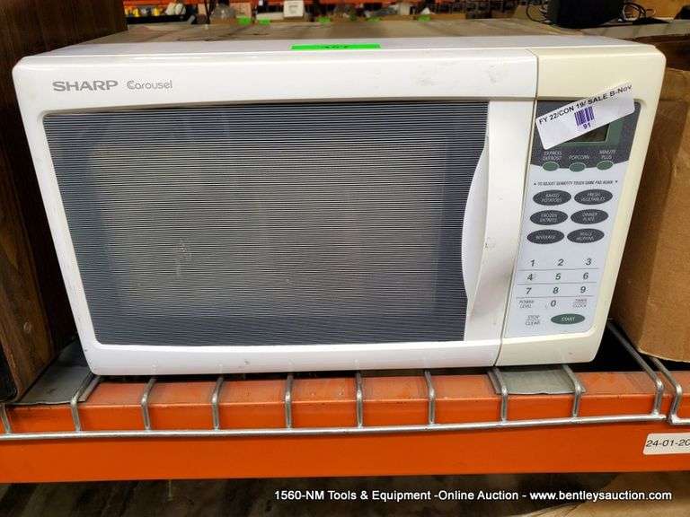 SHARP CAROUSEL MICROWAVE OVEN Bentley & Associates, LLC