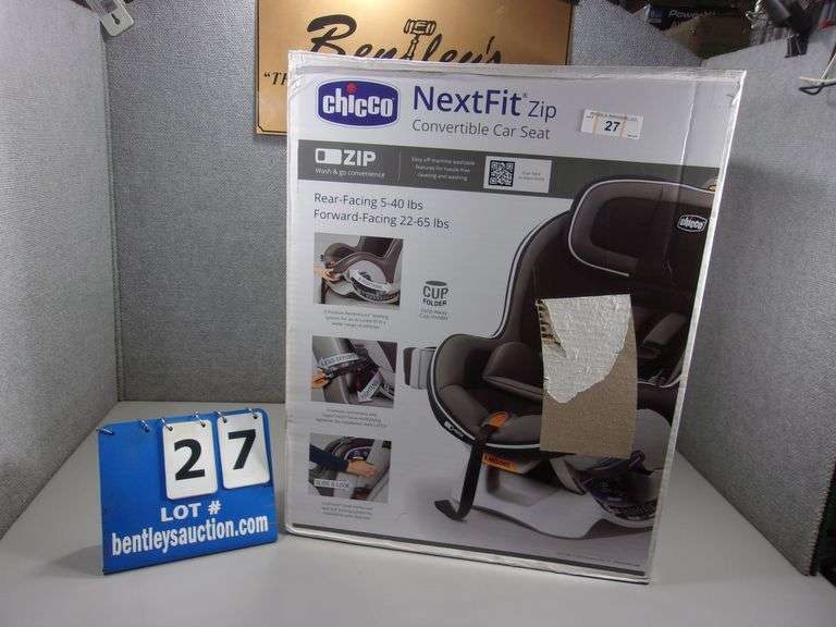 CHICCO NEXTFIT ZIP CONVERTIBLE CAR SEAT Bentley & Associates, LLC