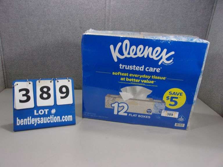 KLEENEX TISSUES 12 BOXES Bentley & Associates, LLC