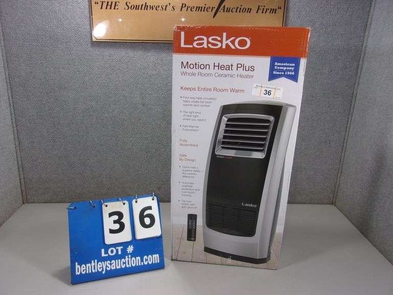 LASKO MOTION HEAT PLUS WHOLE ROOM CERAMIC HEATER Bentley & Associates
