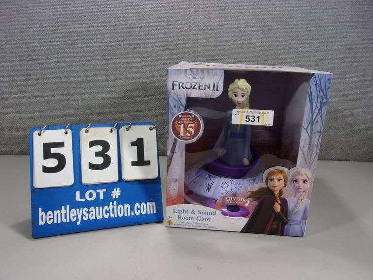 DISNEY FROZEN II LIGHT & SOUND ROOM GLOW Bentley & Associates, LLC
