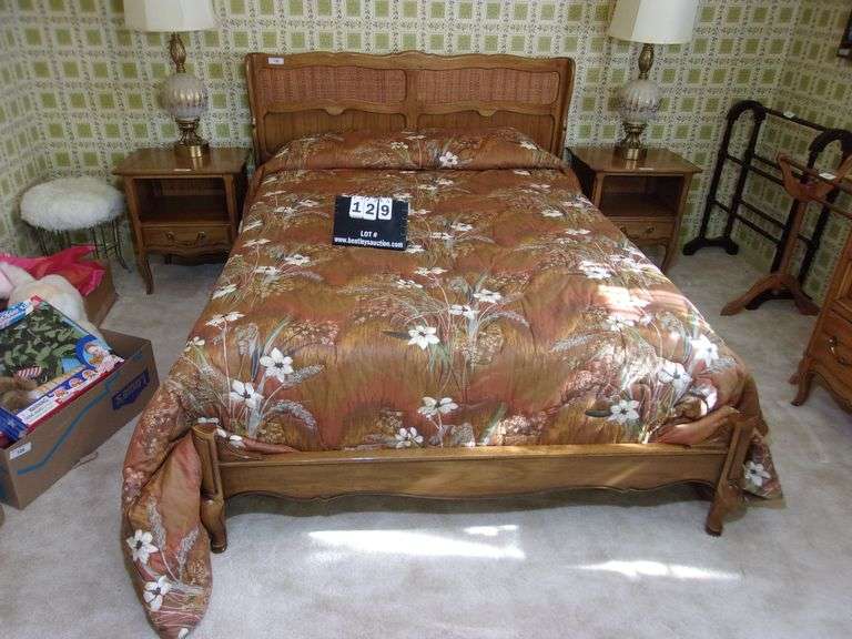 THOMASVILLE WICKER FULL SIZE BED Bentley & Associates, LLC