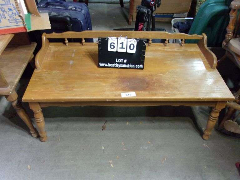 HARD ROCK MAPLE COFFEE TABLE Bentley & Associates, LLC