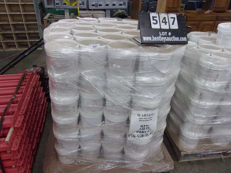 PALLET 1 GALLON BUCKETS POWERCRETE EPOXY COATING SEALER Bentley