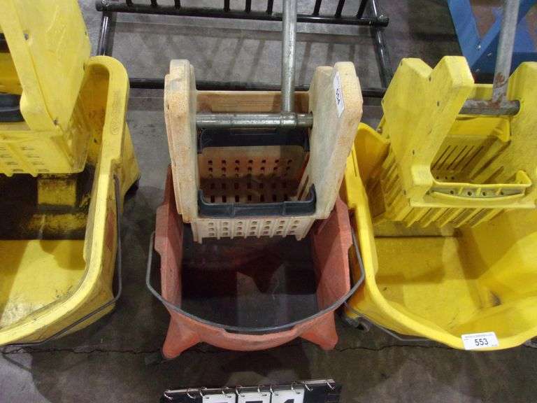 SSS CASTERED MOP BUCKET ORANGE Bentley & Associates, LLC