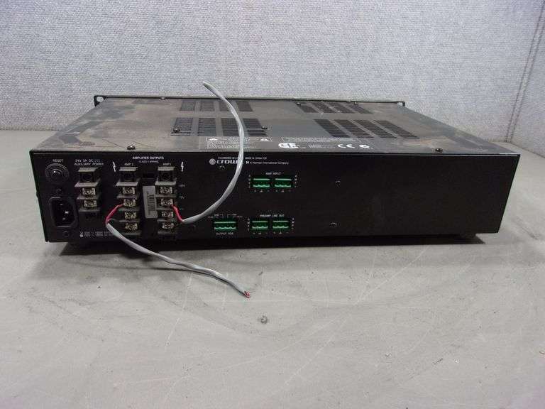 CROWN 280A 2CHANNEL POWER AMPLIFIER Bentley & Associates, LLC