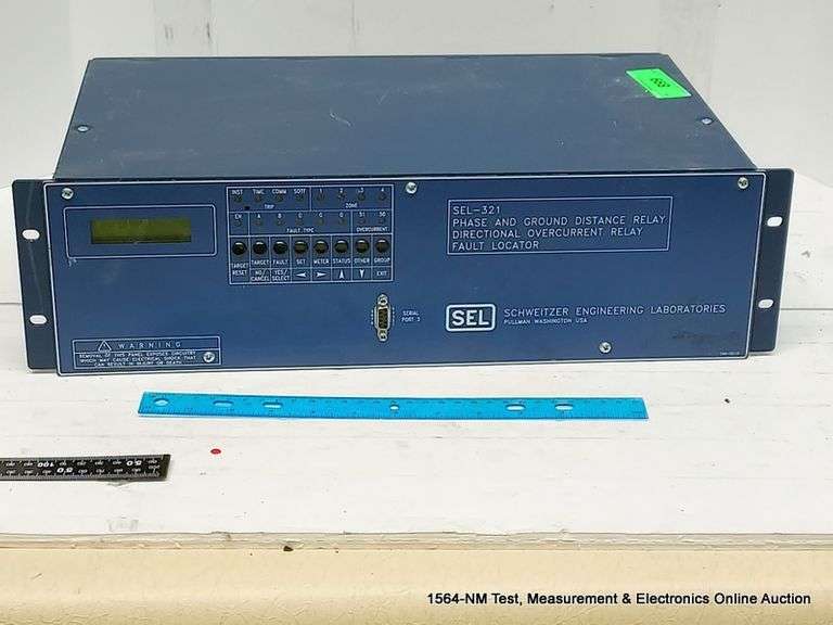 SEL SEL321 PHASE & GROUND DISTANCE RELAY Bentley & Associates, LLC