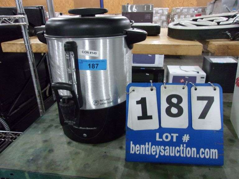 HAMILTON BEACH 40CUP COFFEE MAKER Bentley & Associates, LLC