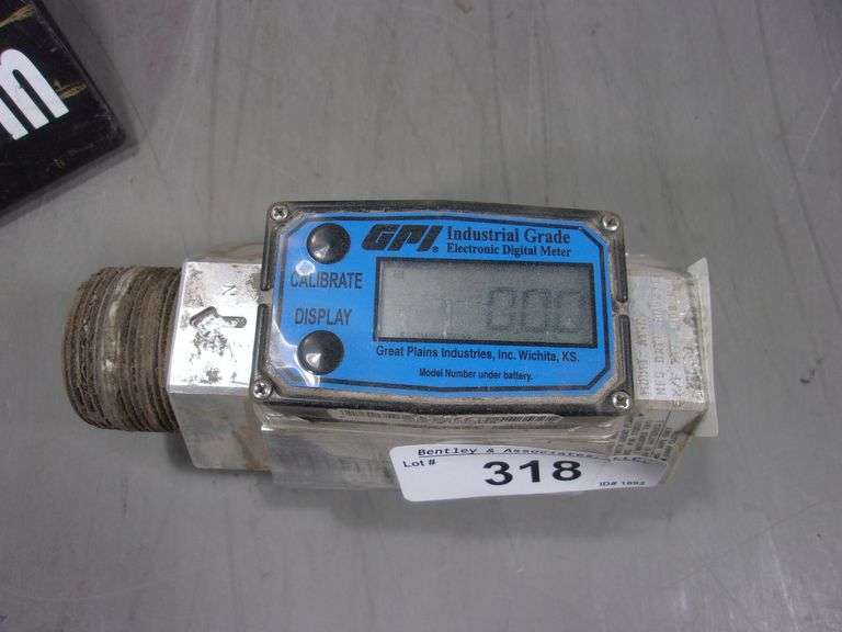 GPI A15N ELECTRIC DIGITAL FLOW METER Bentley & Associates, LLC