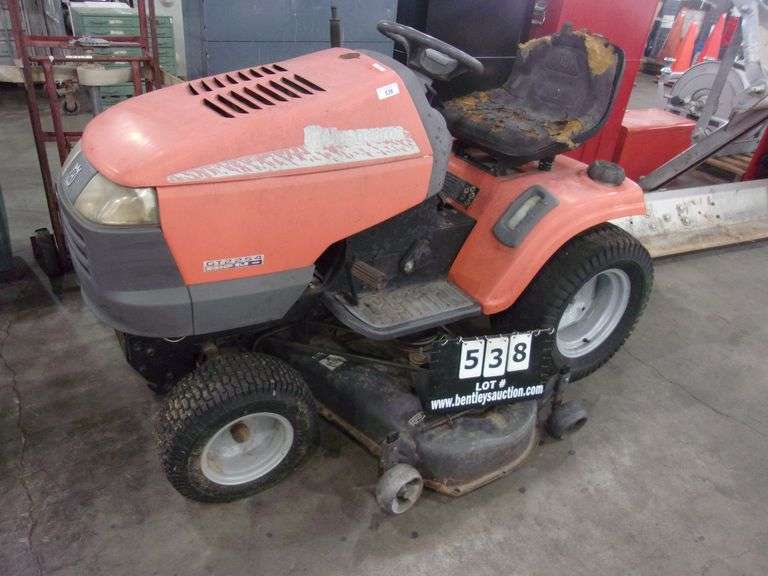 HUSQVARNA GT 2254 RIDING LAWN TRACTOR / MOWER Bentley & Associates, LLC
