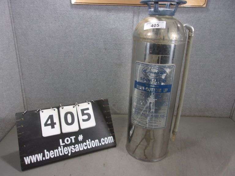 GENERAL SODAACID FIRE EXTINGUISHER Bentley & Associates, LLC
