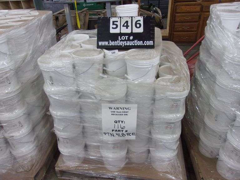 PALLET 1 GALLON BUCKETS POWERCRETE EPOXY COATING SEALER Bentley