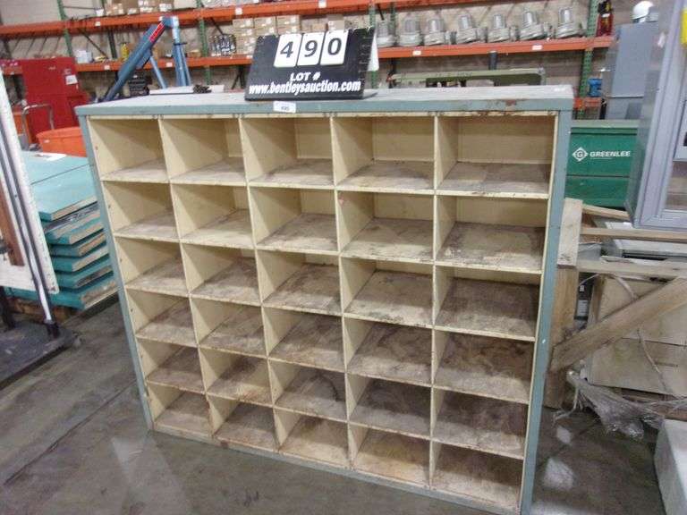 METAL MAILROOM SORTER BINBEIGE & BLUE Bentley & Associates, LLC