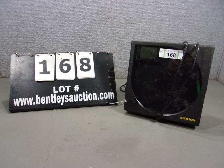 DICKSON TH803 CHART RECORDER Bentley & Associates, LLC