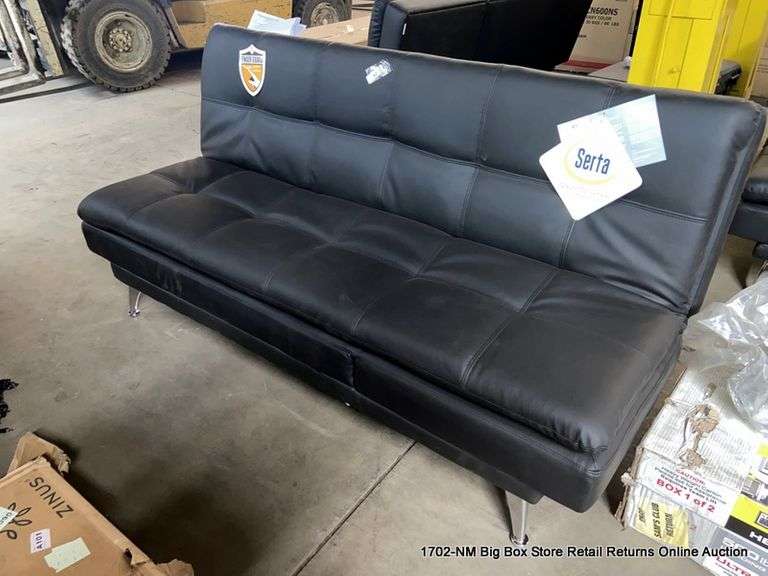 LIFESTYLE SERTA DREAM CONVERTIBLE FUTON "RETURNED ITEM SOLD AS IS