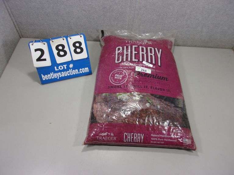 TRAEGER CHERRY HARDWOOD PELLETS Bentley & Associates, LLC