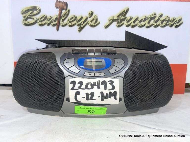 RCA AM/FM CD PLAYER - Bentley & Associates, LLC