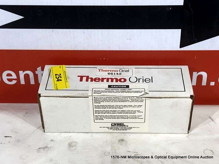 ORIEL 66142 MERCURY XENON ARC LAMP Bentley & Associates, LLC