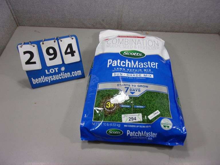 SCOTTS COMBINATION PATCH MASTER LAWN REPAIR KIT Bentley & Associates, LLC