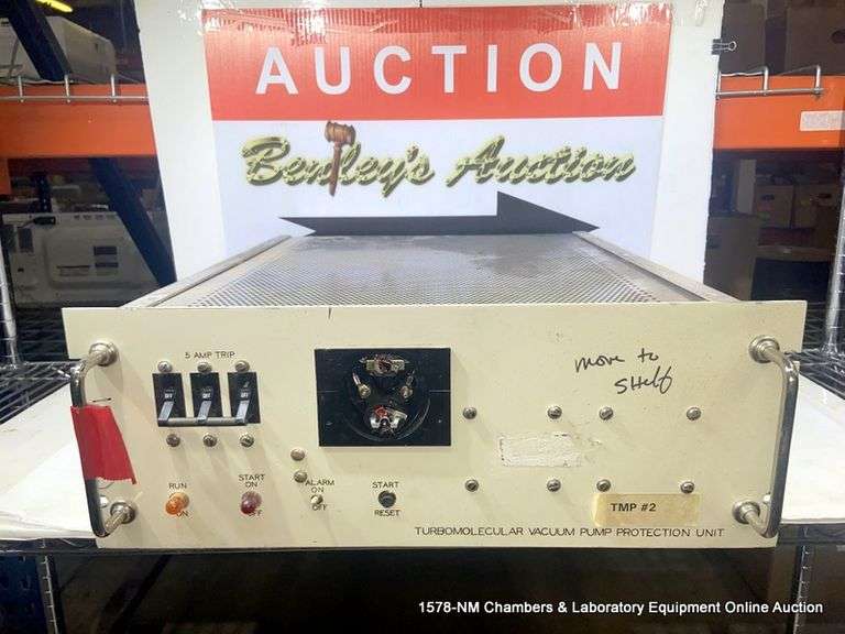 TURBOMOLECULAR VACUUM PUMP PROTECTION UNIT Bentley & Associates, LLC