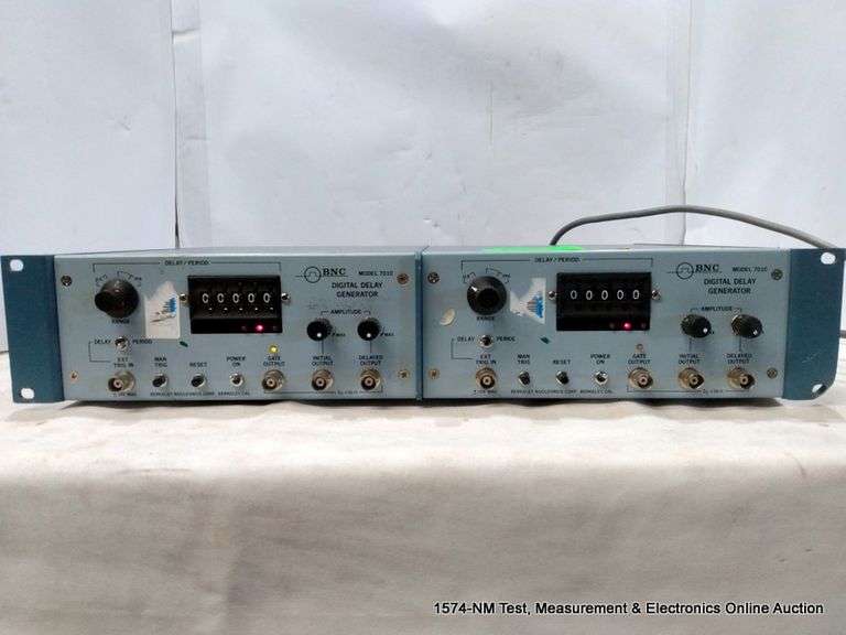 BNC 7010 DIGITAL DELAY GENERATOR Bentley & Associates, LLC