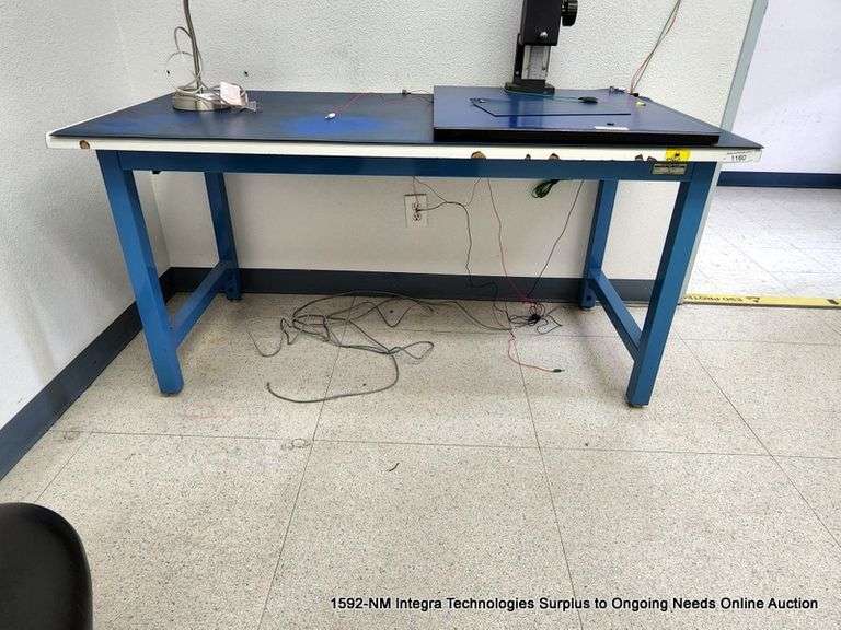 WSI 5' BLUE WORKBENCH Bentley & Associates, LLC