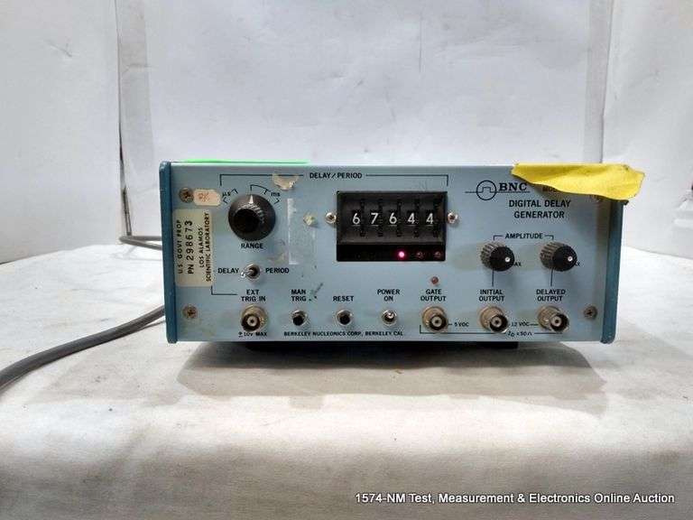 BNC 7010 DIGITAL DELAY GENERATOR Bentley & Associates, LLC