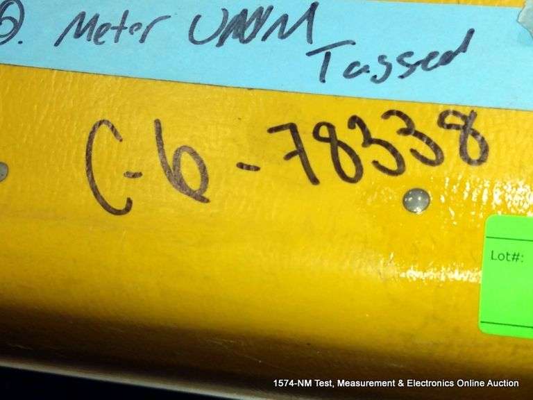 YSI 58 DISSOLVED OXYGEN METER Bentley & Associates, LLC