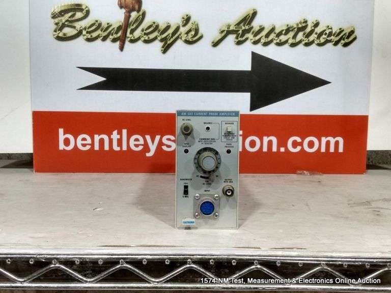 TEKTRONIX AM503 CURRENT PROBE AMPLIFIER PLUGIN Bentley & Associates, LLC