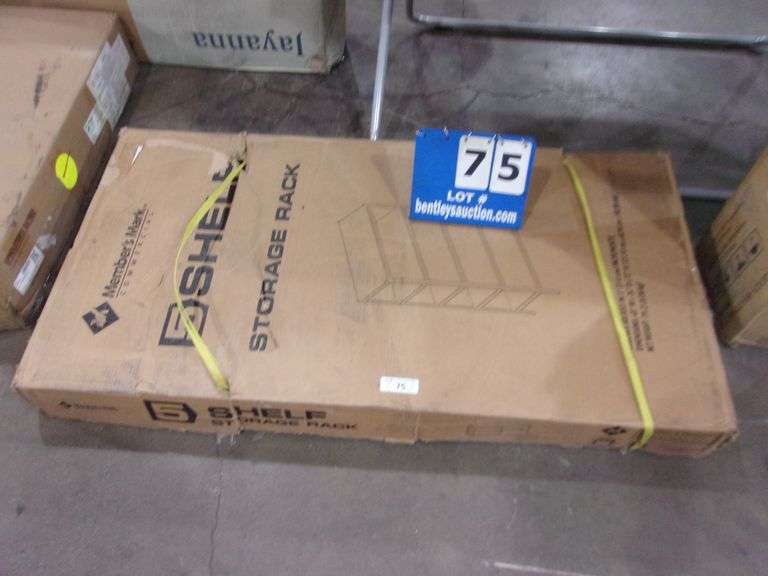 MEMBER'S MARK COMMERCIAL 5SHELF STORAGE RACK Bentley & Associates, LLC