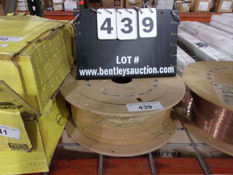 ESAB SPOOL ARC 83 0.035" DIAMETER COPPER WELDING ROD Bentley & Associates, LLC