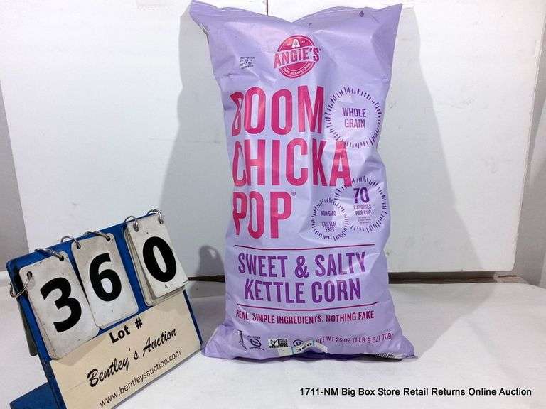 BOOM CHICKA POP POPCORN, 25 OZ Bentley & Associates, LLC