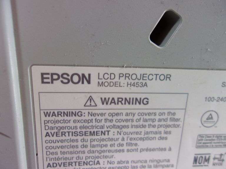 EPSON BRIGHTLINK 475WI PROJECTOR Bentley & Associates, LLC