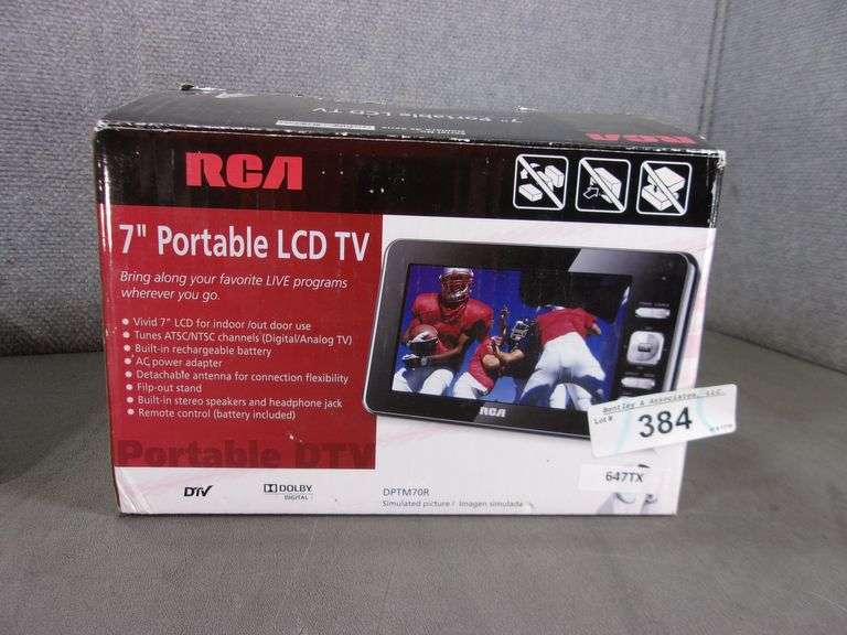 RCA 7" PORTABLE LCD TV Bentley & Associates, LLC