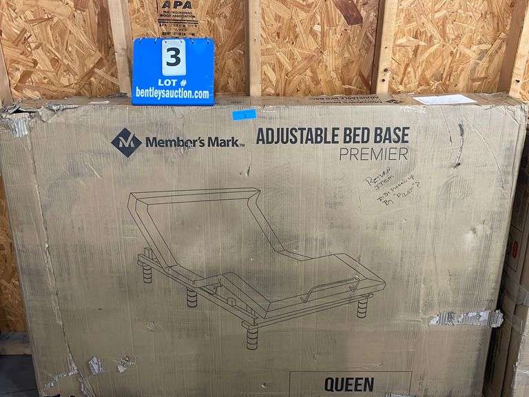 MEMBER'S MARK PREMIER ADJUSTABLE BED BASE QUEEN Bentley & Associates